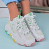 Pantofi sport Nikela - White/Green