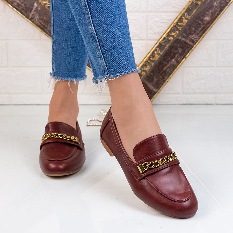 Pantofi dama Esma - Maroon