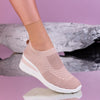 Pantofi sport cu platforma Elma - Pink