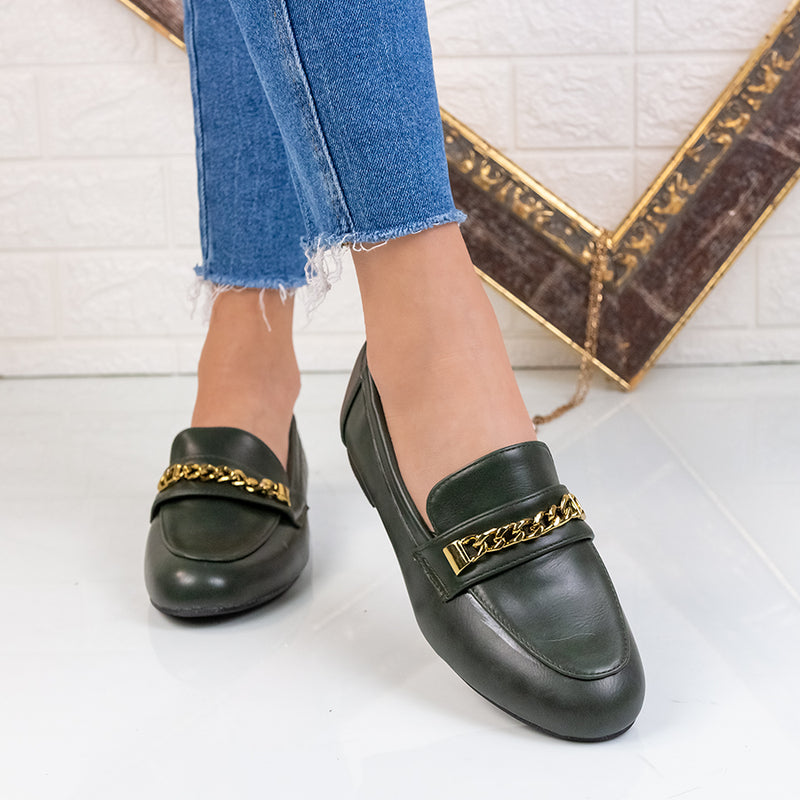 Pantofi dama Esma - Olive