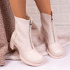 Botine dama Kaliana - Beige