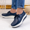 Mocasini dama Leta - Navy