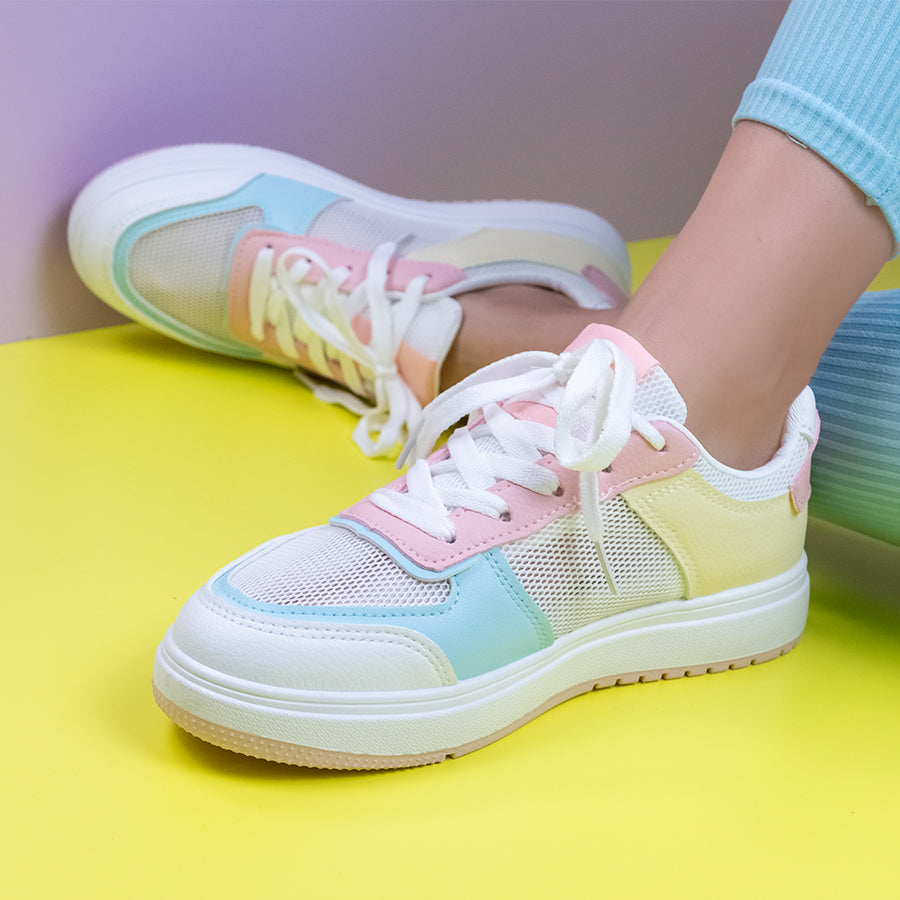 Pantofi sport Avana - White/Pink