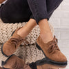 Pantofi casual Poly - Brown