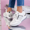Pantofi sport cu platforma Enia - White