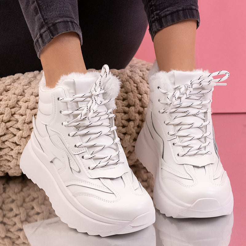 Ghete dama Cloe - White