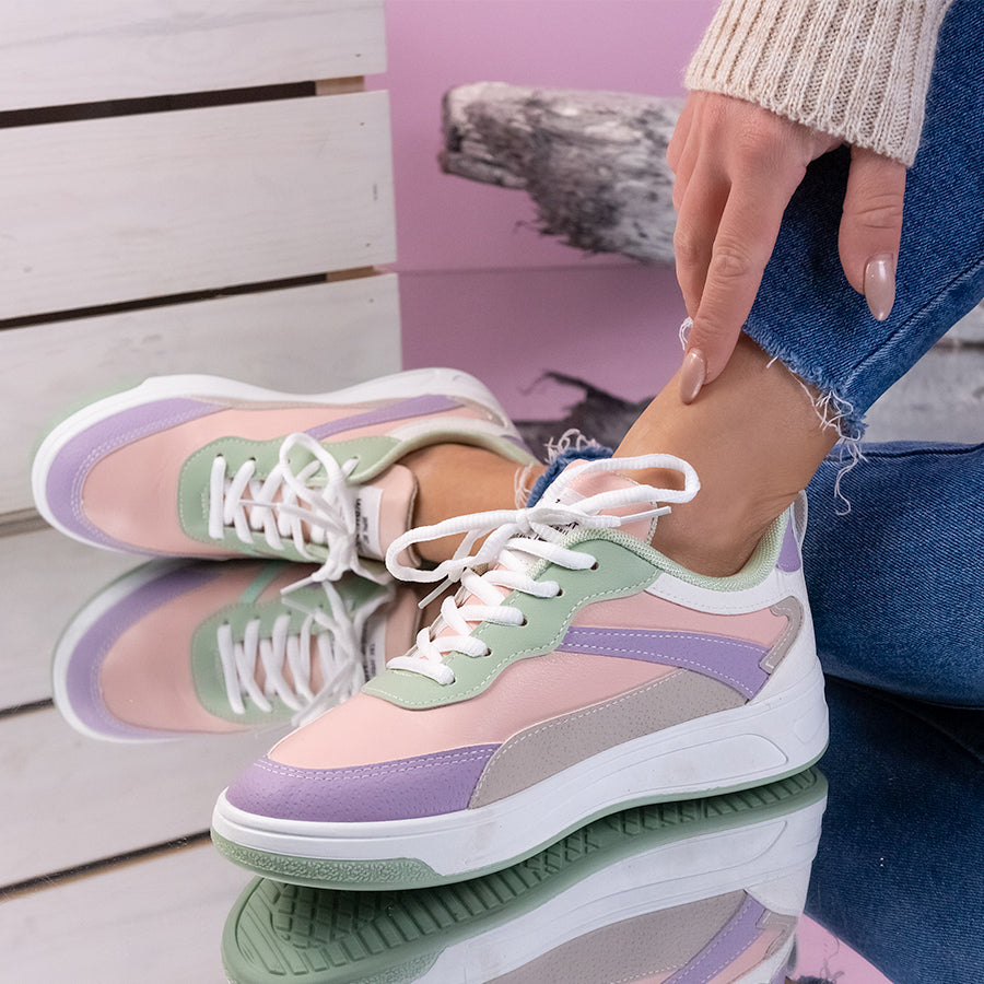 Pantofi sport Aviana - Pink