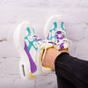 Pantofi sport cu platforma Himena - Purple