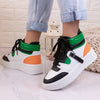 Pantofi sport Miraya - Black/Green