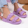 Papuci dama Jaklin - Purple