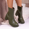 Botine dama Kaliana - Green