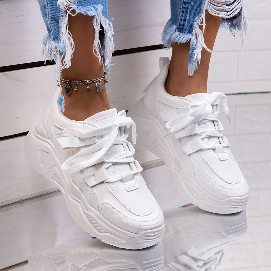 Pantofi sport Theia - White
