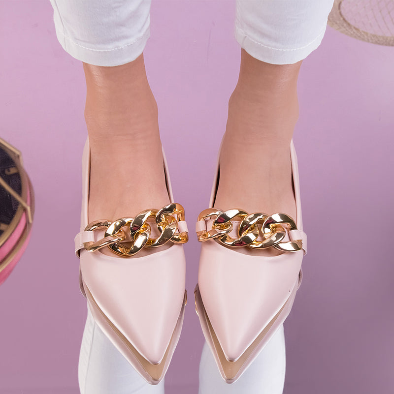 Pantofi dama Ivayla - Pink