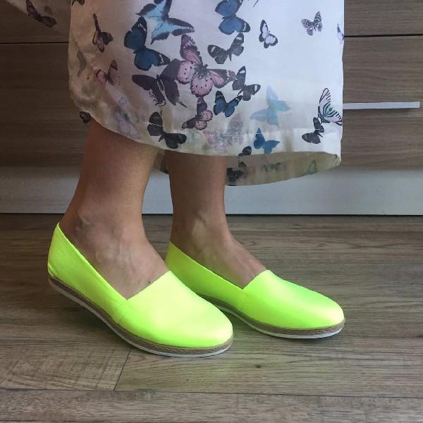 Espadrile dama Winy - green