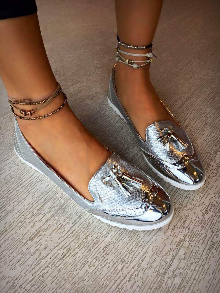 Pantofi dama Mica - Silver