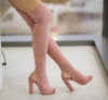 Sandale dama karla - soft pink