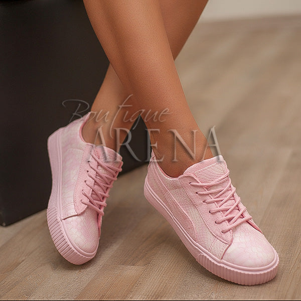 Pantofi casual dama pierre roz