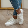 Pantofi casual dama Pearl albi