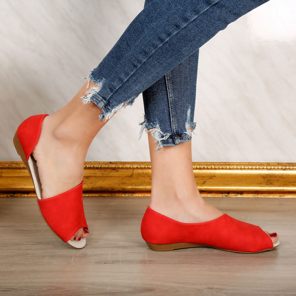 Sandale dama Katrine - Red