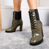 Botine dama Sabiha - Olive