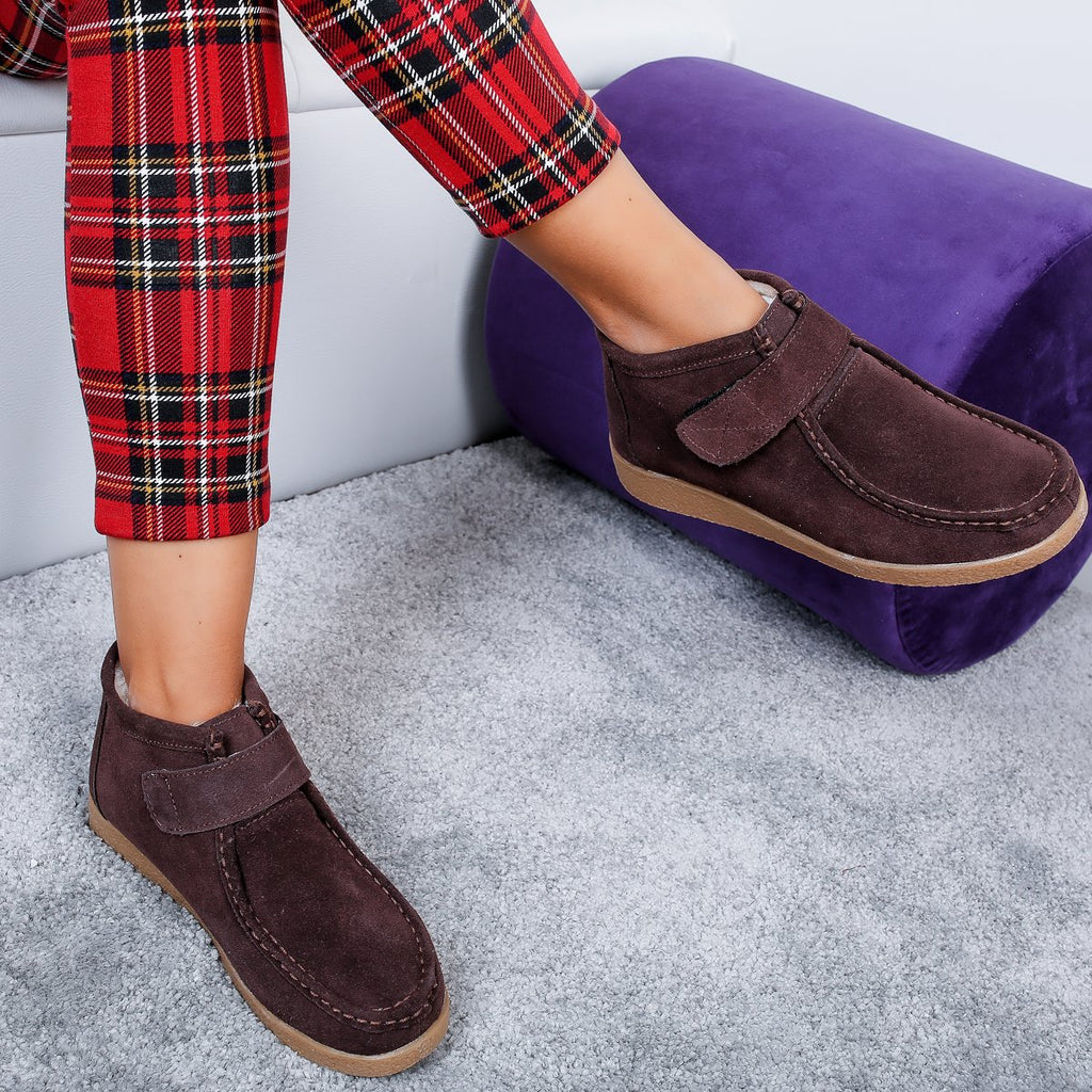Ghete dama Mirabella - Dark Brown