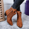 Botine dama Gina - Camel