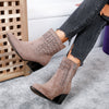 Botine dama Gina - Brown