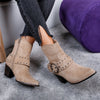 Botine dama Nicoleta - Beige