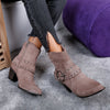 Botine dama Nicoleta - Brown