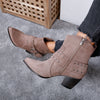 Botine dama Nicoleta - Brown