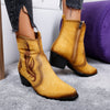 Botine dama Neapolitana - Yellow