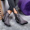 Botine dama Neapolitana - Grey