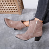 Botine dama Raluca - Brown