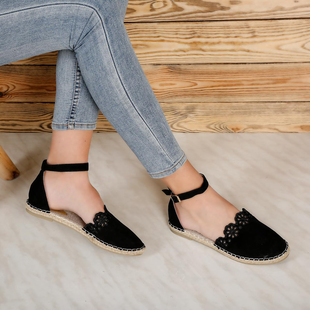 Espadrile dama Izzy - Black