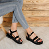Sandale dama cu platforma Lessie - Purple