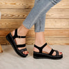 Sandale dama cu platforma Lessie - Purple
