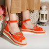 Espadrile dama Palmina - Orange