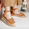 Espadrile dama Palmina - Camel