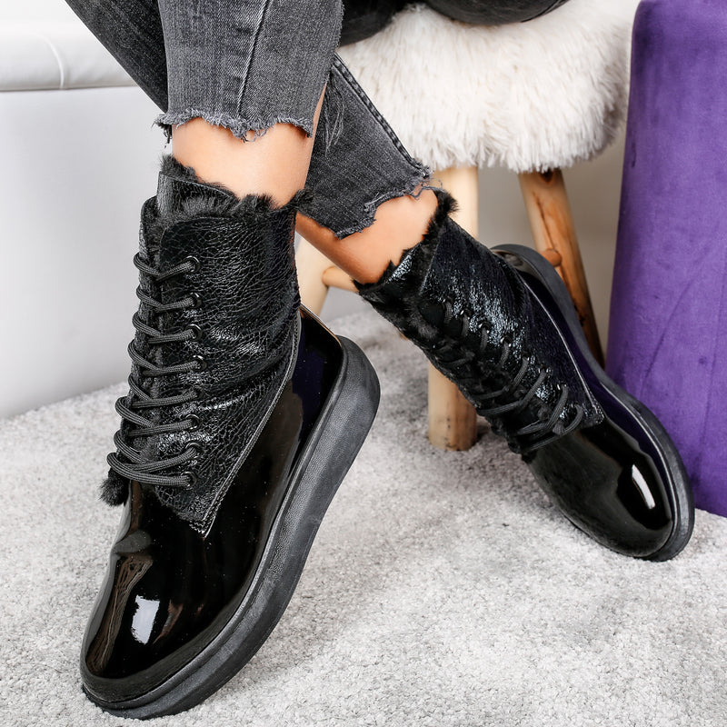 Ghete dama Lauren - Black
