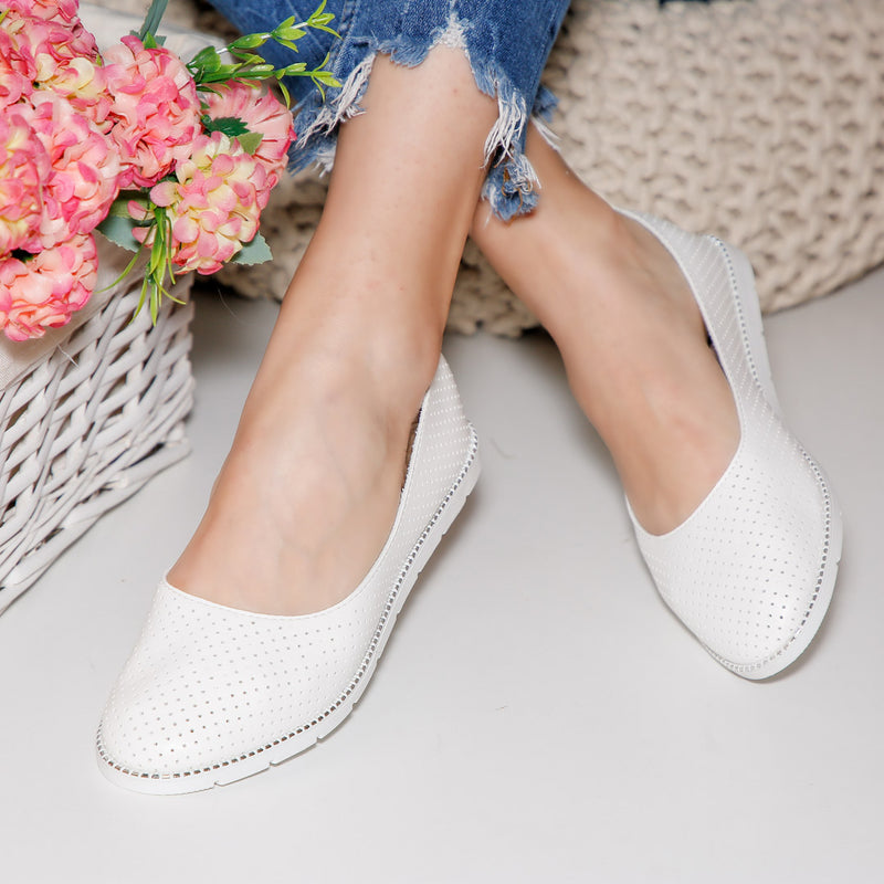 Pantofi dama Blesa - White