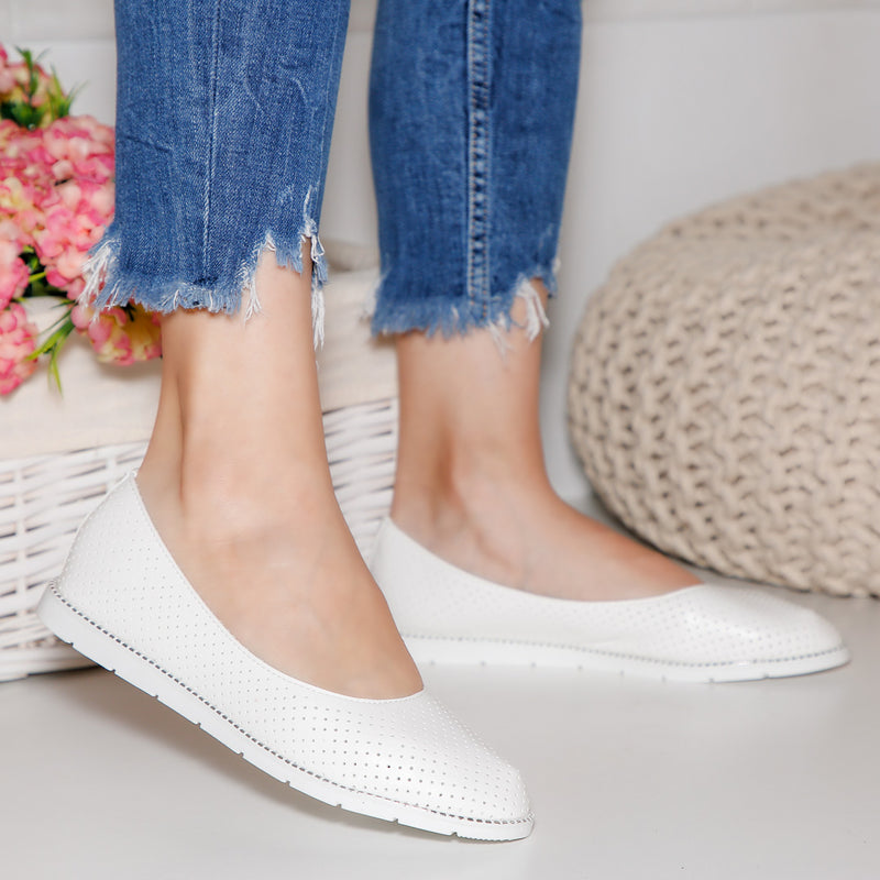 Pantofi dama Blesa - White