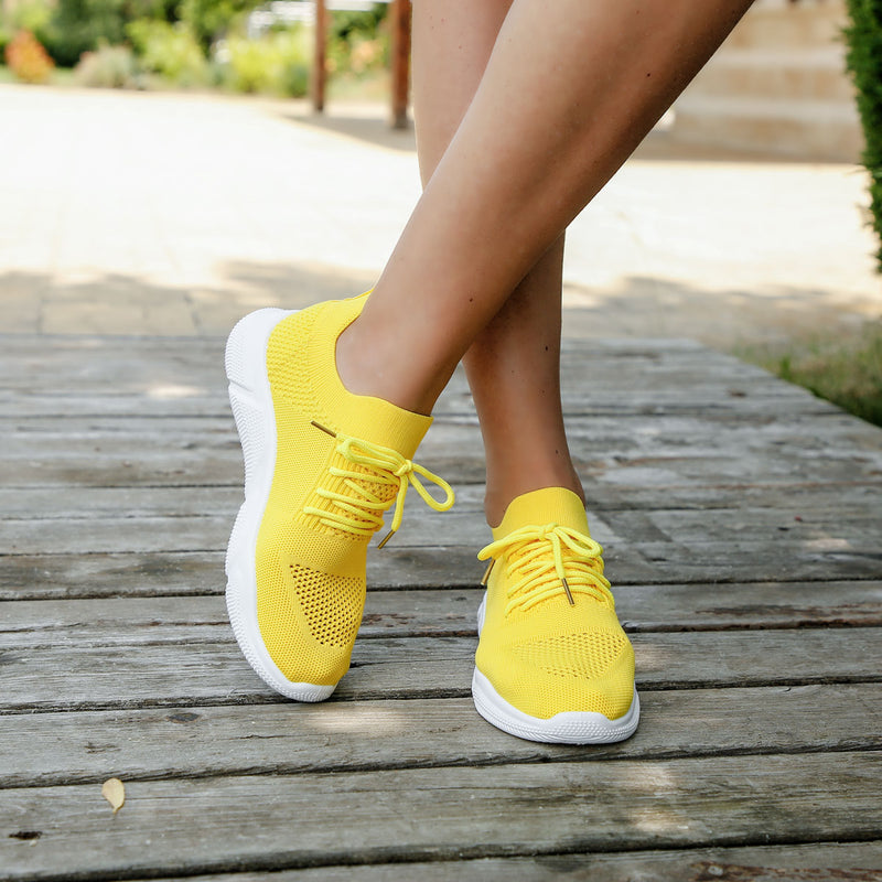 Pantofi sport Claudy - Yellow