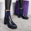 Botine dama Blaga - Navy