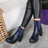 Botine dama Blaga - Navy