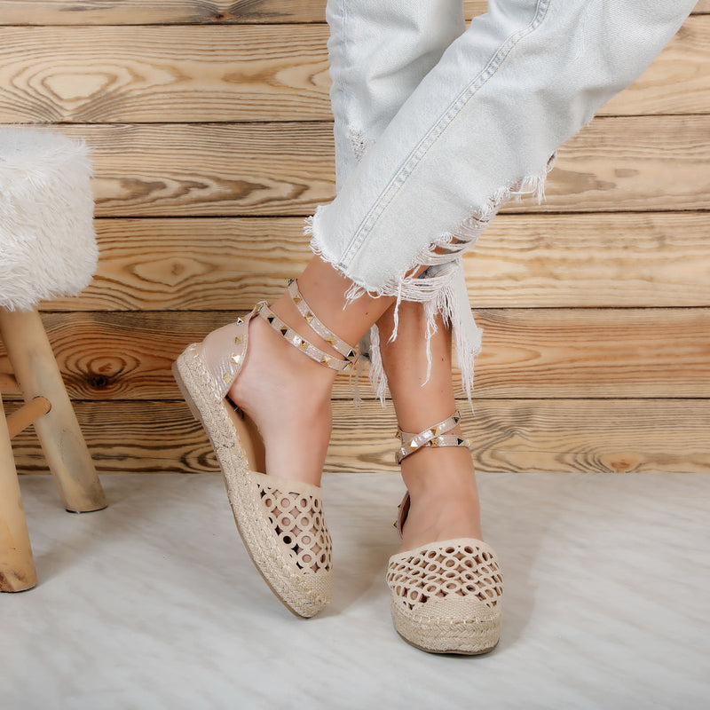 Espadrile dama Nany - Beige