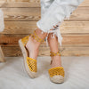 Espadrile dama Nany - Yellow