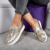 Pantofi sport cu platforma Talora - Gold