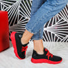 Pantofi sport Yvone - Black/Red