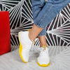Pantofi sport Sidney - White/Yellow