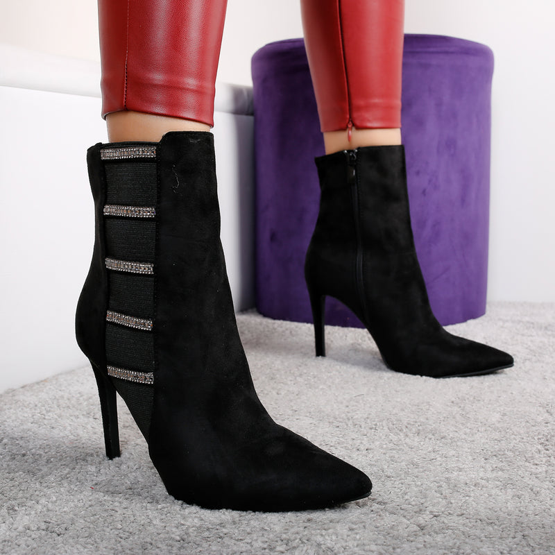 Botine dama Gianna - Black